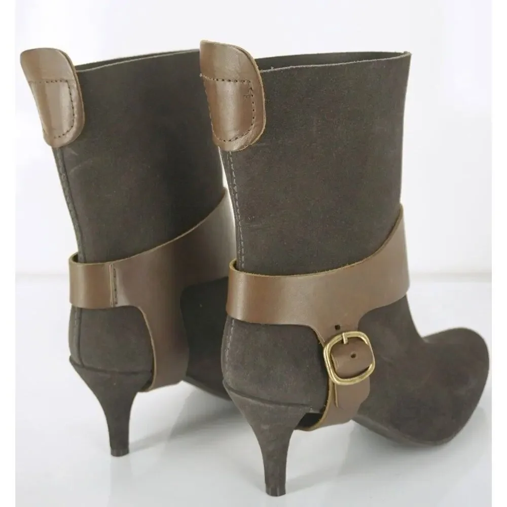 Pedro Garcia Suede Addison Removable Harness Boots Platform